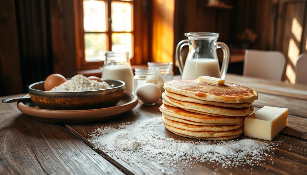 Recette de Crêpes Épaisses pour un Petit-Déjeuner Réconfortant