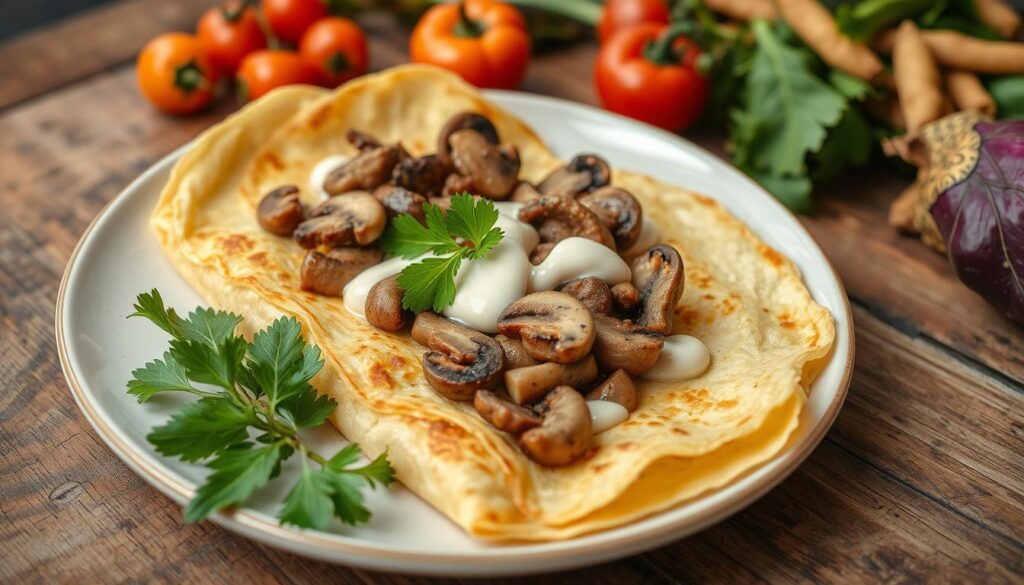 Crêpes aux champignons : une recette de saison à ne pas manquer