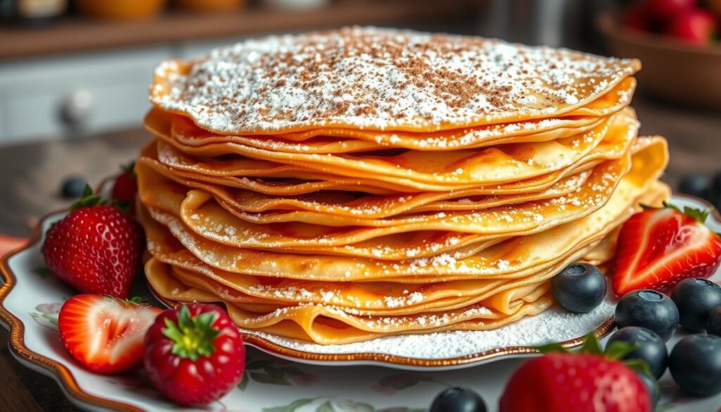 Crêpes au sucre et à la cannelle : un classique revisité