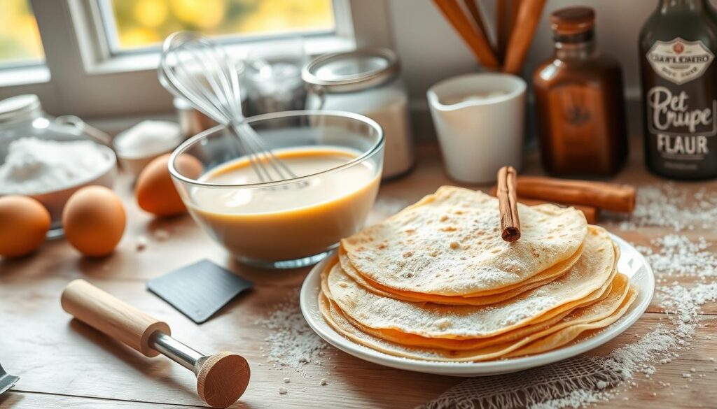 Crêpes au sucre et à la cannelle : un classique revisité