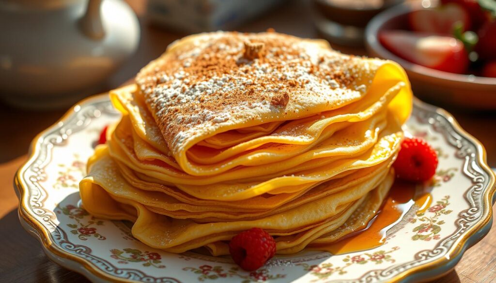 Crêpes au sucre et à la cannelle : un classique revisité