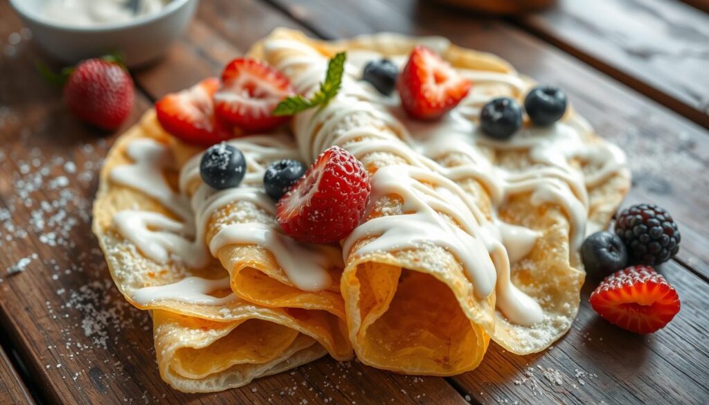 Crêpes au chocolat blanc : une douceur irrésistible