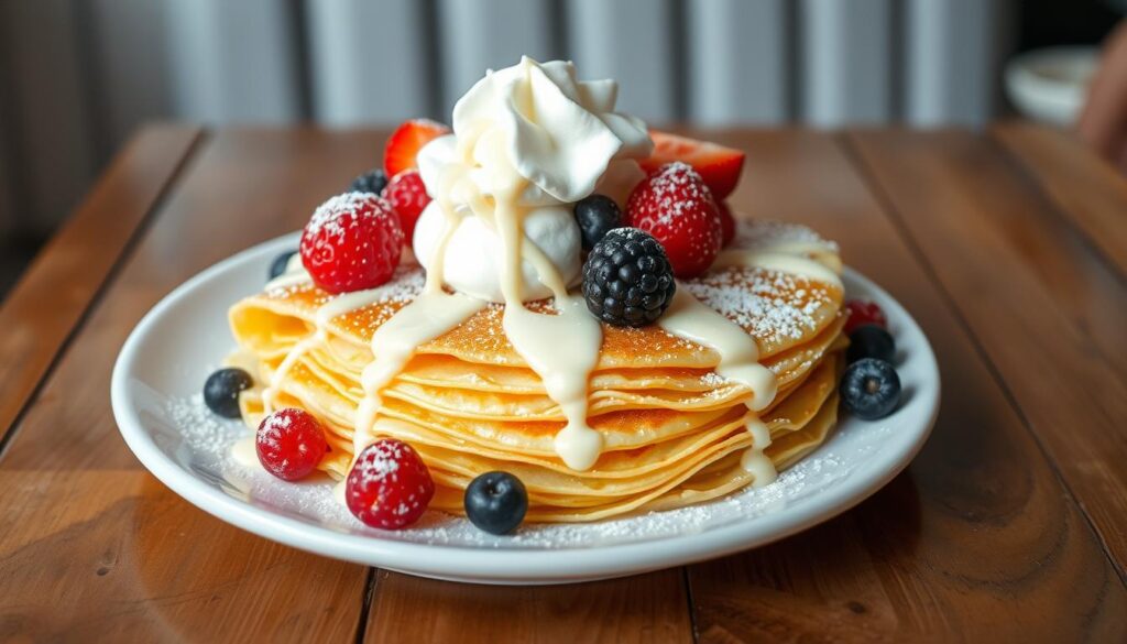 Crêpes au chocolat blanc : une douceur irrésistible