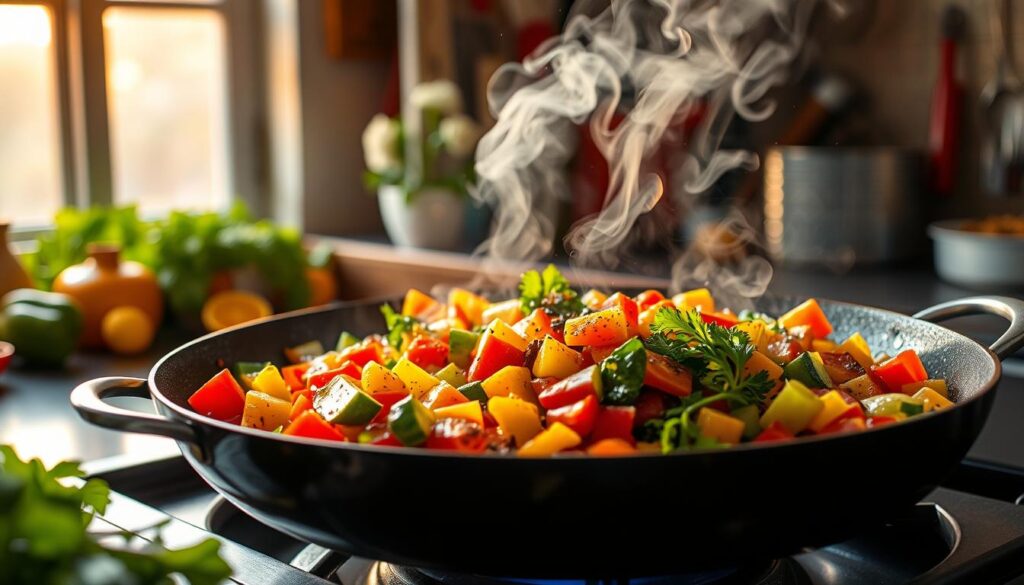 Crêpes au curry et légumes : un plat végétarien épicé et délicieux