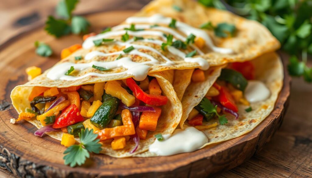 Crêpes au curry et légumes : un plat végétarien épicé et délicieux