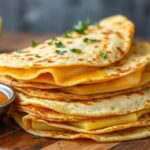 Crêpes au fromage fondant : un régal pour les amateurs de fromage