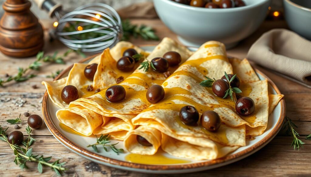 Les crêpes aux olives : une recette méditerranéenne à découvrir