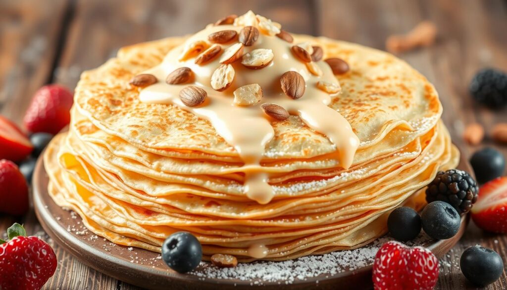 Crêpes aux amandes et à la vanille : une recette gourmande à tester