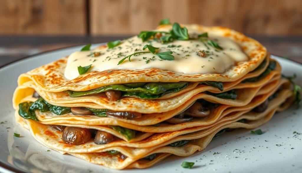 Crêpes salées façon lasagnes : une recette étonnante