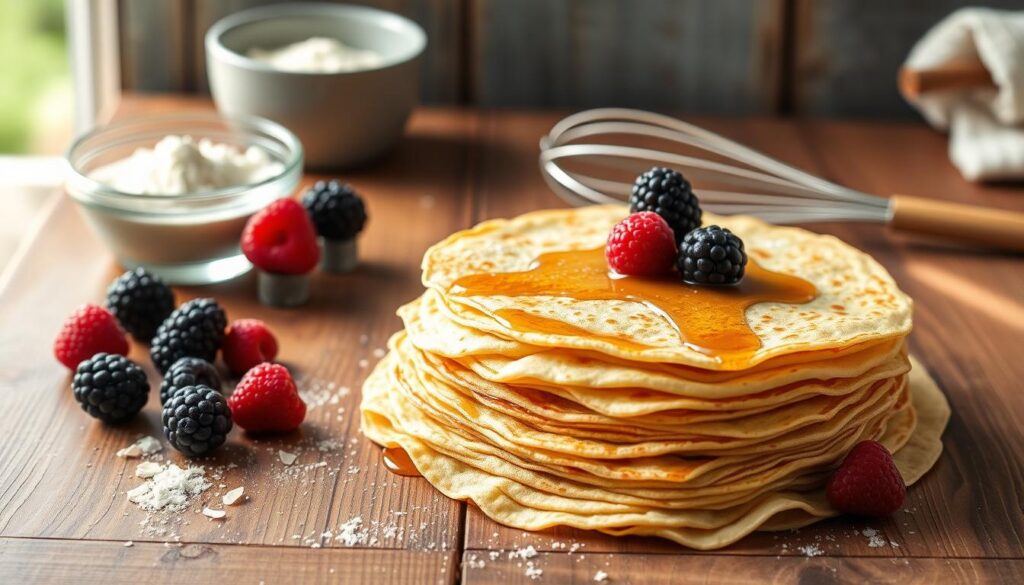 Pâte à crêpes à la farine d’amande : sans gluten et savoureuse