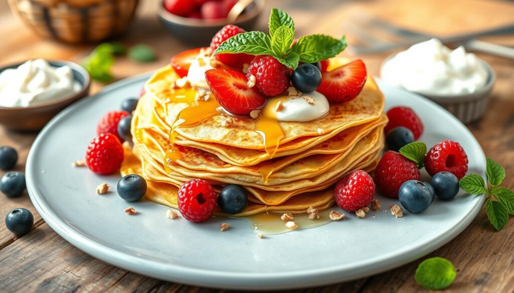 Crêpes keto : faibles en glucides, riches en goût