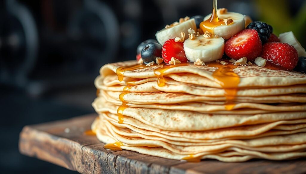 Crêpes protéinées : idéales pour les sportifs