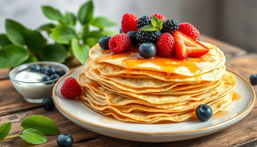 Crêpes protéinées : idéales pour les sportifs