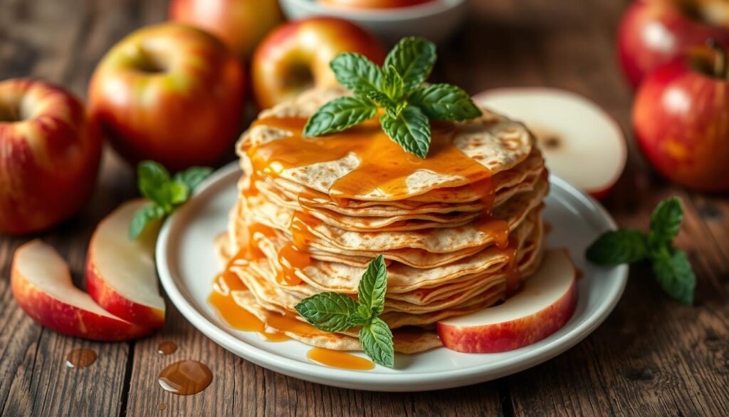 Crêpes à la pomme : un goût fruité et délicieux